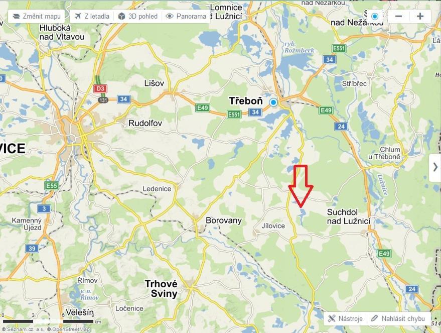 Chata U Rybnika Novy Lipnicky Třeboň Exterior foto